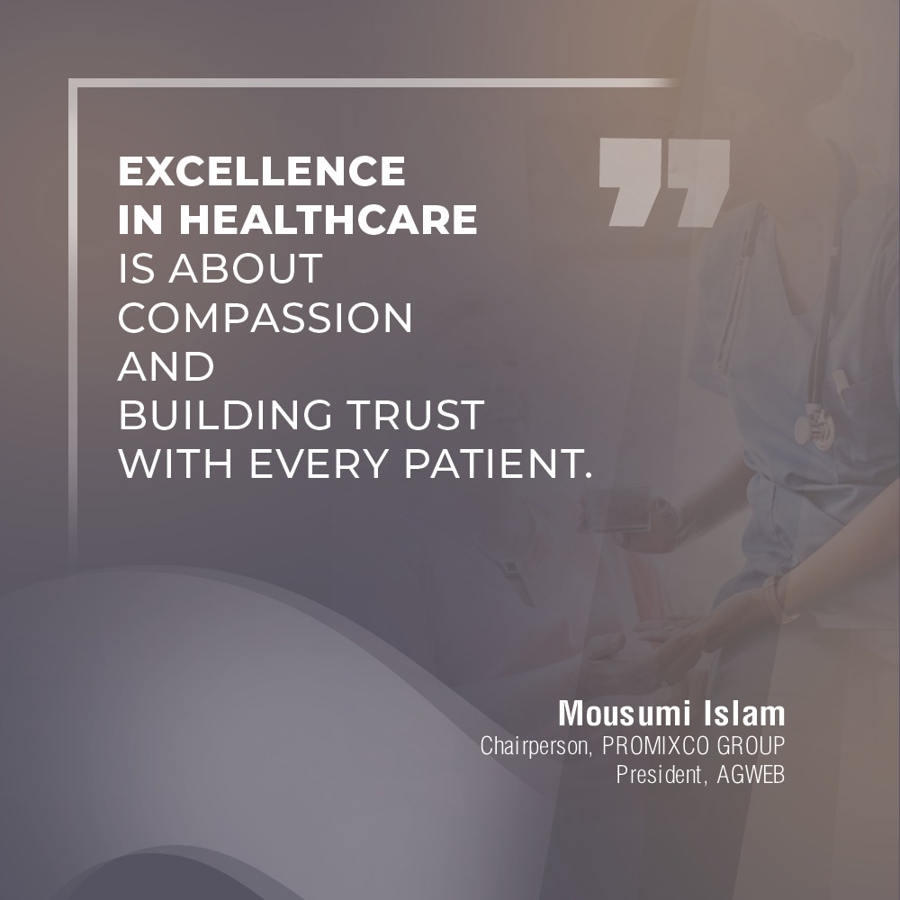 Excellence in healthcare is not merely about the services we provide but the compassion we show and the trust we build with every patient.